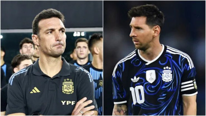 Messi to start on bench against Jordan: Scaloni