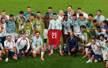 Ronaldo says Portugal's tribute to Diogo Jota a 'coincidence of life'