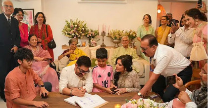Aamir Khan ties the knot with Gauri Spratt