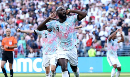 Belgium defeat the USA by 4-1 to reach quarter-finals
