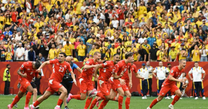 Switzerland defeat Colombia on tie-breakers, reach quarter-finals