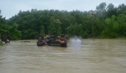 BGB keeps running rescue mission, 122 families rescued