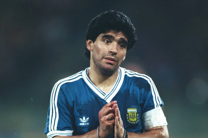 The story behind Maradona’s ‘jersey of tears’
