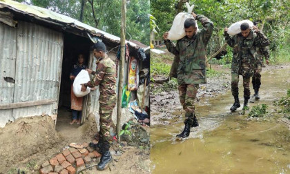 Army keeps intensifying relief efforts in flood-hit Ctg