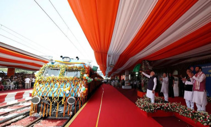 PM Modi flags off India’s first hydrogen-powered train