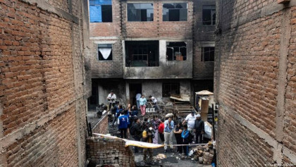 Peru fire tragedy leaves ten dead in Lima