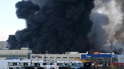 Ukrainian drones strike Wildberries logistics hub near St Petersburg