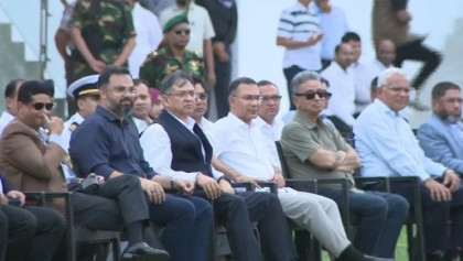 PM Tarique Rahman at Notun Kuri sports finale