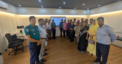 ঢাকা মেট্রোপলিটন পুলিশের সড়ক নিরাপত্তা বিষয়ক প্রথম ব্যাচের প্রশিক্ষণ সফলভাবে সম্পন্ন

 