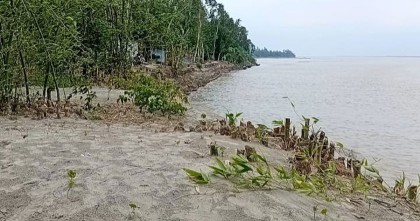 গাইবান্ধায় টানা বৃষ্টিতে নদ-নদীর পানি বৃদ্ধি অব্যাহত