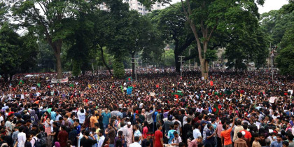 শাহবাগে প্রাথমিক সহকারী শিক্ষক সমাবেশ ছত্রভঙ্গ প্রসঙ্গে ডিএমপির বক্তব্য