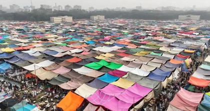 টঙ্গীতে ৫ দিনব্যাপী জোড় ইজতেমা শুরু