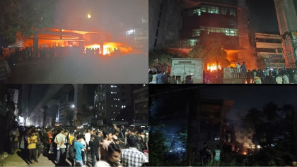 হাদি হত্যাকাণ্ড: দেশের বিভিন্ন স্থানে ভাঙচুর-অগ্নিসংযোগ