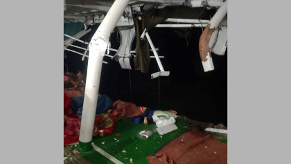 মেঘনায় দুই লঞ্চের সংঘর্ষে নিহত বেড়ে ৪