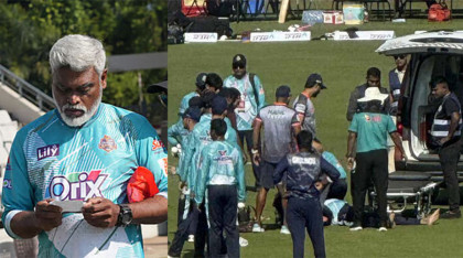 মাঠেই হার্ট অ্যাটাকে মারা গেলেন ঢাকা ক্যাপিটালসের কোচ