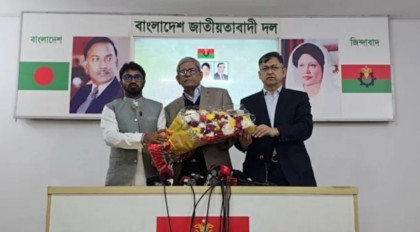 বিএনপিতে যোগ দিলেন রাশেদ খান