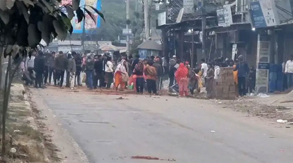 মাদারীপুরে দু'পক্ষের ধাওয়া-পাল্টাধাওয়া