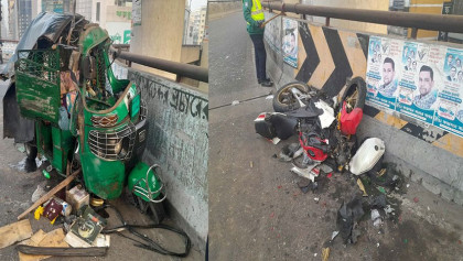 রাজধানীতে সাতসকালেই সড়কে ঝড়লো ২ প্রাণ