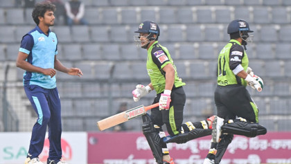সিলেটের কাছে ধরাশায়ী নোয়াখালী