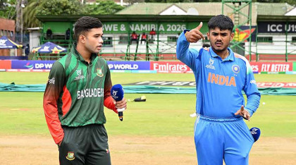 টসের পর করমর্দন করেননি বাংলাদেশ-ভারতের ক্রিকেটার