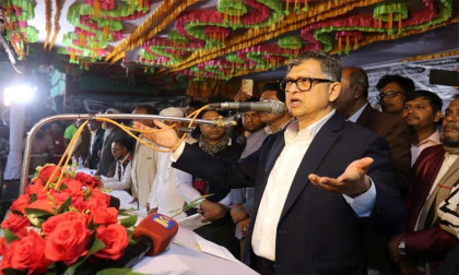 সংসদ নির্বাচনে ধানের শীষে ভোট চাইলেন বিএনপি নেতা সালাহউদ্দিন আহমেদ