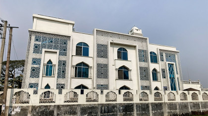 নালিতাবাড়ী মডেল মসজিদে পুনরায় বিদ্যুৎ সংযোগ