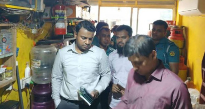 অতিরিক্ত দামে এলপি গ্যাস বিক্রি, ২ প্রতিষ্ঠানকে জরিমানা