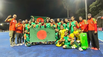 প্রথমবার এশিয়ান গেমসে বাংলাদেশ নারী হকি দল