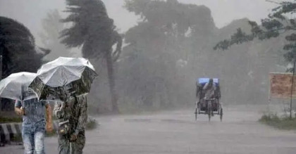 সন্ধ্যার মধ্যে ঝোড়ো হাওয়াসহ বজ্রবৃষ্টি, সতর্কতা ৯ অঞ্চলে