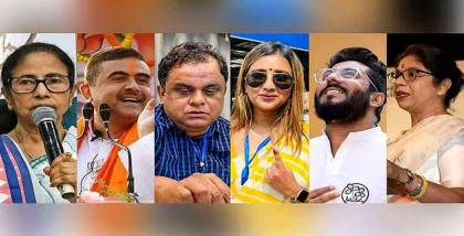 পশ্চিমবঙ্গে তৃণমূলের ভরাডুবি, হেভিওয়েটদের হার একে একে