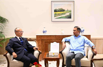 প্রধানমন্ত্রীর সঙ্গে এডিবি প্রেসিডেন্ট মাসাতো কান্দার সাক্ষাৎ