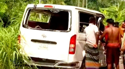 স্বামীর মরদেহ বাড়ি নেয়ার পথে প্রাণ গেল স্ত্রীর