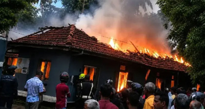 শ্রীলঙ্কায় বৃদ্ধাশ্রমে অগ্নিকাণ্ড, নিহত ১২