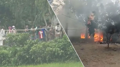 গোপালপুরে ১৪৪ ধারা উপেক্ষা করে হামলা-ভাঙচুর-আগুন