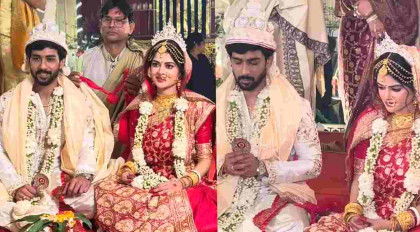 দীর্ঘ প্রেমের পর বিয়ে করলেন মধুমিতা সরকার