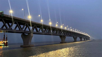 পদ্মা সেতুর পরিচালনায় নবায়নযোগ্য জ্বালানির ব্যবহার হচ্ছে