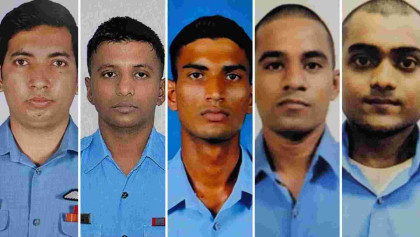 আসামে ভারতীয় বিমান বিধ্বস্তে ৫ সেনার মৃত্যু