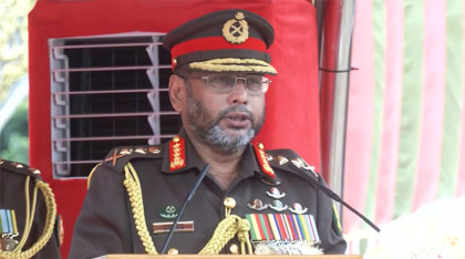 সেনাবাহিনীর নেতৃত্বের দায়িত্ব মূলত অফিসারদের: সেনাপ্রধান