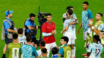 ক্রোয়েশিয়াকে হারিয়ে শেষ ষোলোতে পর্তুগাল