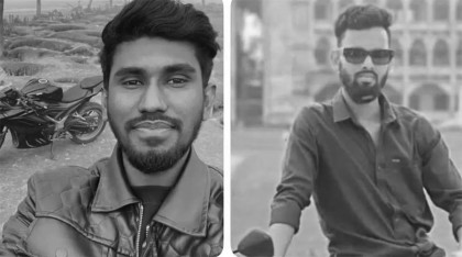 বন্ধুর বাড়িতে বেড়াতে যাবার পথে ট্রাকচাপায় ২ বন্ধু নিহত