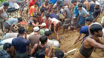 উখিয়ায় পাহাড় ধসের ঘটনায় নিহত বেড়ে ৮
