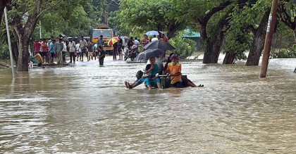 খাগড়াছড়িতে বন্যা পরিস্থিতির অবনতি