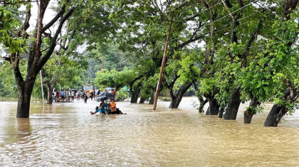এখনো বিপদসীমার ওপরে ৪ নদীর পানি